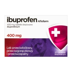 Ibuprofen 400 mg 20 tabletek Aflofarm