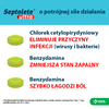 Septolete ultra o smaku cytryny i czarnego bzu 16 pastylek do ssania