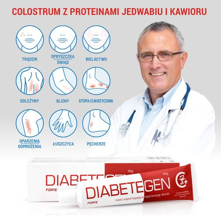 Diabetegen Forte maść wspomagająca regenerację skóry 150 g