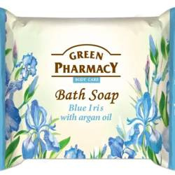 Green Pharmacy Mydło w kostce Niebieski irys z olejkiem arganowym 100 g