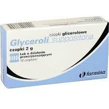 Czopki glicerolowe 2g 10 sztuk  Farmina