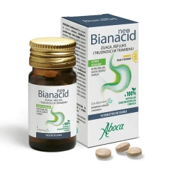 NeoBianacid Nadkwaśność i Refluks – 14 tabletek do ssania o smaku cytrynowym