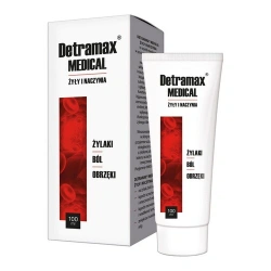 Detramax Medical 100 ml – żel na żylaki i dolegliwości nóg