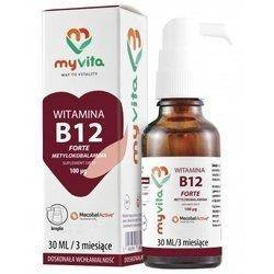 MyVita Witamina B12 FORTE krople ( Metylokobalamina ) 30 ml