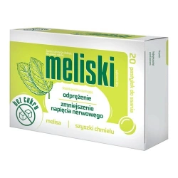 Meliski 20 pastylek do ssania