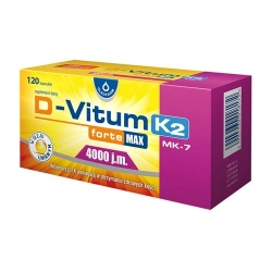 D-Vitum Forte Max 4000j.m.+K2 120 kapsułek