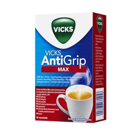 Vicks AntiGrip Max 10 saszetek