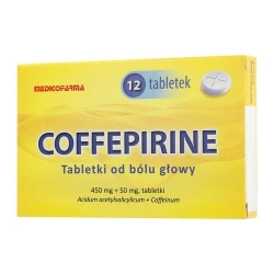 Coffepirine 12 tabletek