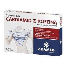 CARDIAMID Z KOFEINĄ sm.cytrus.x 8 pastyl.