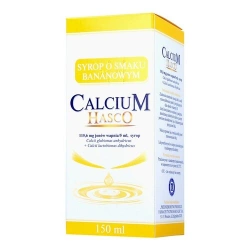 Calcium HASCO Syrop bananowy 150 ml