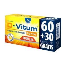 D-Vitum Forte 2000 j.m. 90 kapsułek