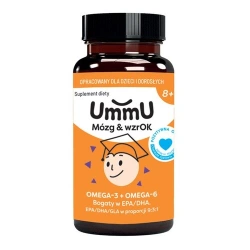 UmmU Mózg & Wzrok 8+ 120 kapsułek
