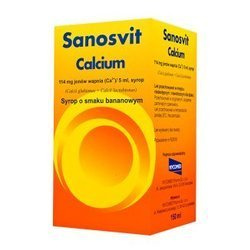 Sanosvit Calcium syrop 150 ml