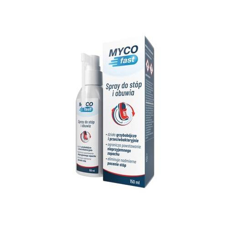  MYCOFAST Spray do stóp i obuwia 150 ml