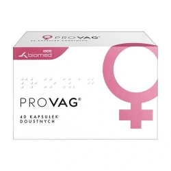 ProVag 40 kapsułek – suplement diety z probiotykami dla kobiet i dziewcząt