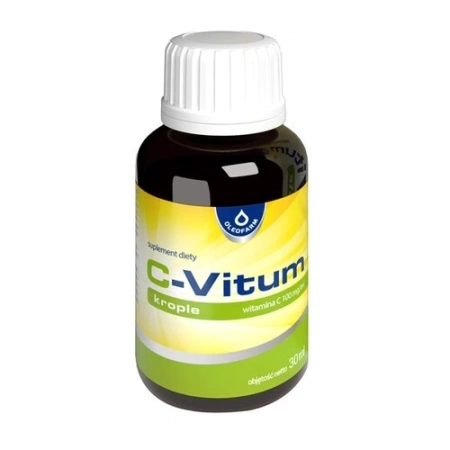 Oleofarm C-Vitum krople 30 ml witamina C dla dzieci i dorosłych