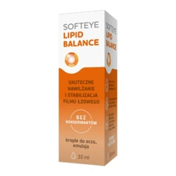 Softeye Lipid Balance 10 ml – krople do oczu nawilżające i kojące