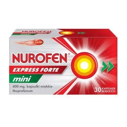 Nurofen Express Forte Mini 400 mg, 30 kapsułek miękkich