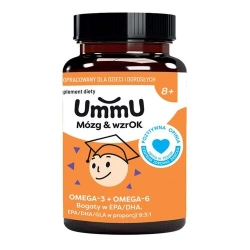 UmmU Mózg & Wzrok 8+ 240 kapsułek