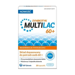 Multilac 60+ 20 kapsułek