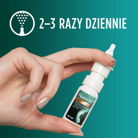 Nasivin Kids 0,025% aerozol 10 ml