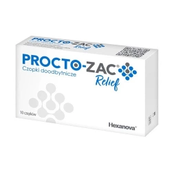 Procto-Zac Relief czopki 10 sztuk
