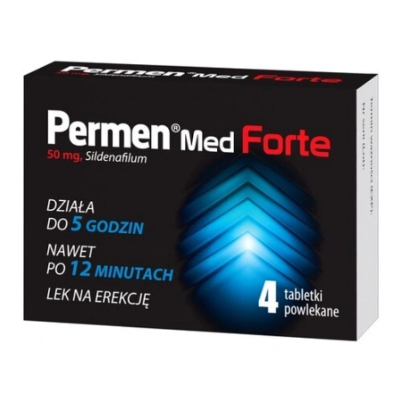 Permen Med Forte 50 mg 4 tabletek