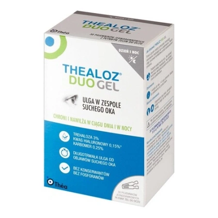 Thealoz Duo Gel żel do oczu 0,4 g x 30 sztuk