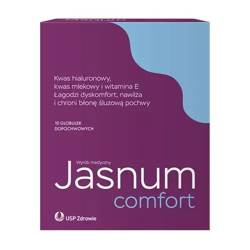 Jasnum comfort 10 globulek dopochwowych