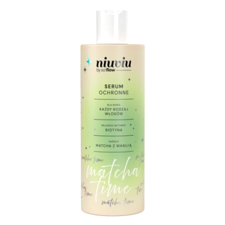 Niuviu By So!flow Matcha Time Serum termoochronne z matchą i biotyną 150 ml