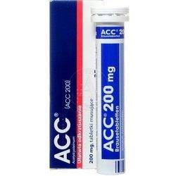 ACC 200 MAX x 20 tabletek musujących