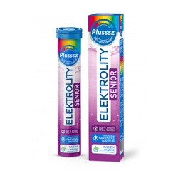 Plusssz Elektrolity Senior 100% Complex 24 tabletki musujące