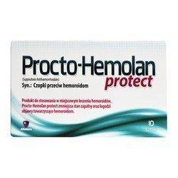 Procto-Hemolan protect czop.doodbyt. x 10