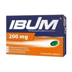 Ibum 200 mg 10 kapsułek