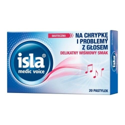 Isla-Medic voice 20 pastylek do ssania
