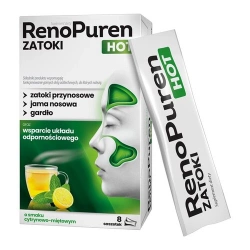 RENOPUREN Zatoki Hot 8 saszetek