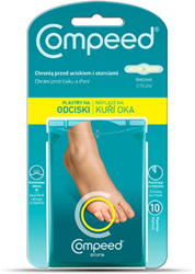 Compeed, plastry na odciski, średnie, 10 sztuk