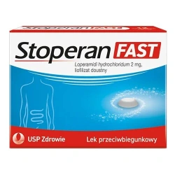 Stoperan Fast 12 tabletek liofilizowanych – na biegunkę