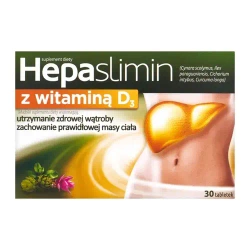 Hepaslimin z witaminą D3 30 tabletek