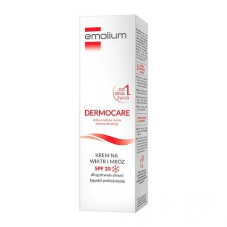 EMOLIUM DERMOCARE SPF20 Krem na wiatr, mróz 75 ml