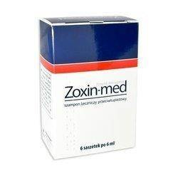 Zoxin-med szampon. 6 x 6 sasz.