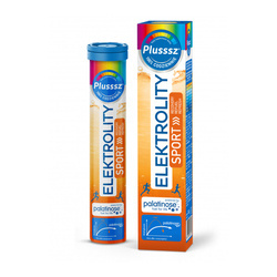 Plusssz Elektrolity Sport 100% Complex 24 tabletki musujące