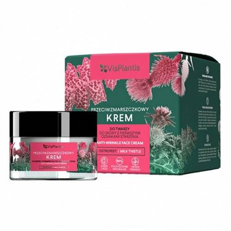 Vis Plantis Krem przeciwzmarszczkowy do tważy z ostropestem 50 ml