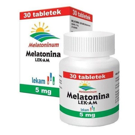 Melatonina 5mg x 30 tabl. pojemn.