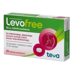 Levofree 60 mg 20 tabletek