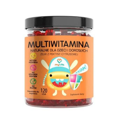 MyVita Multiwitamina naturalne żelki 120 sztuk
