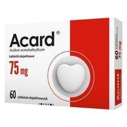 Acard 75 mg x 60 tabl.