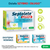Septolete ultra o smaku cytryny i czarnego bzu 16 pastylek do ssania