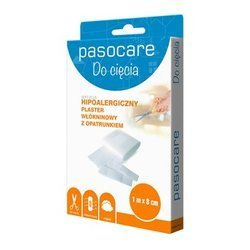 Plaster PASOCARE SOFT włókninowy 1 m x 8 cm 1 sztuka