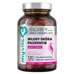 MyVita SILVER Włosy skóra paznokcie 120 kapsułek